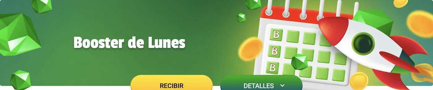 Booster de Lunes — banner oficial de Brazino777